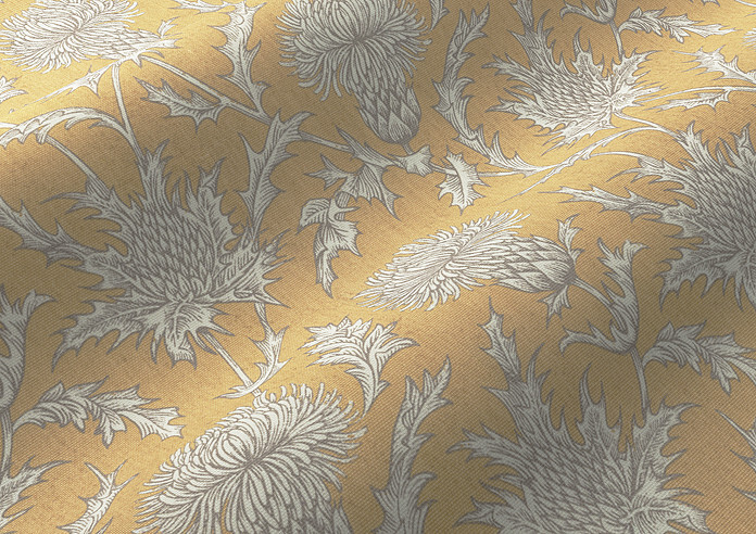 Carlina, Ochre - Made to Measure Curtains - Image 4